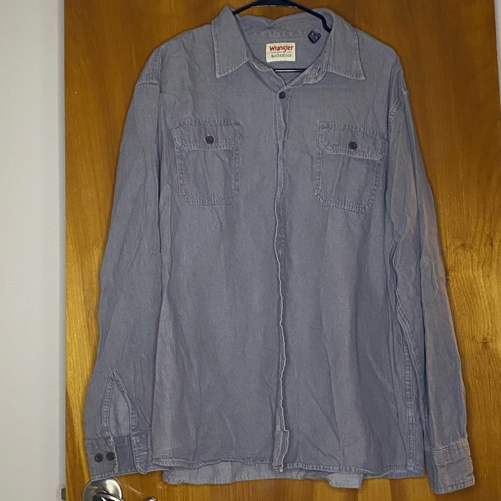 Wrangler Authentics XL Button Down Shirt